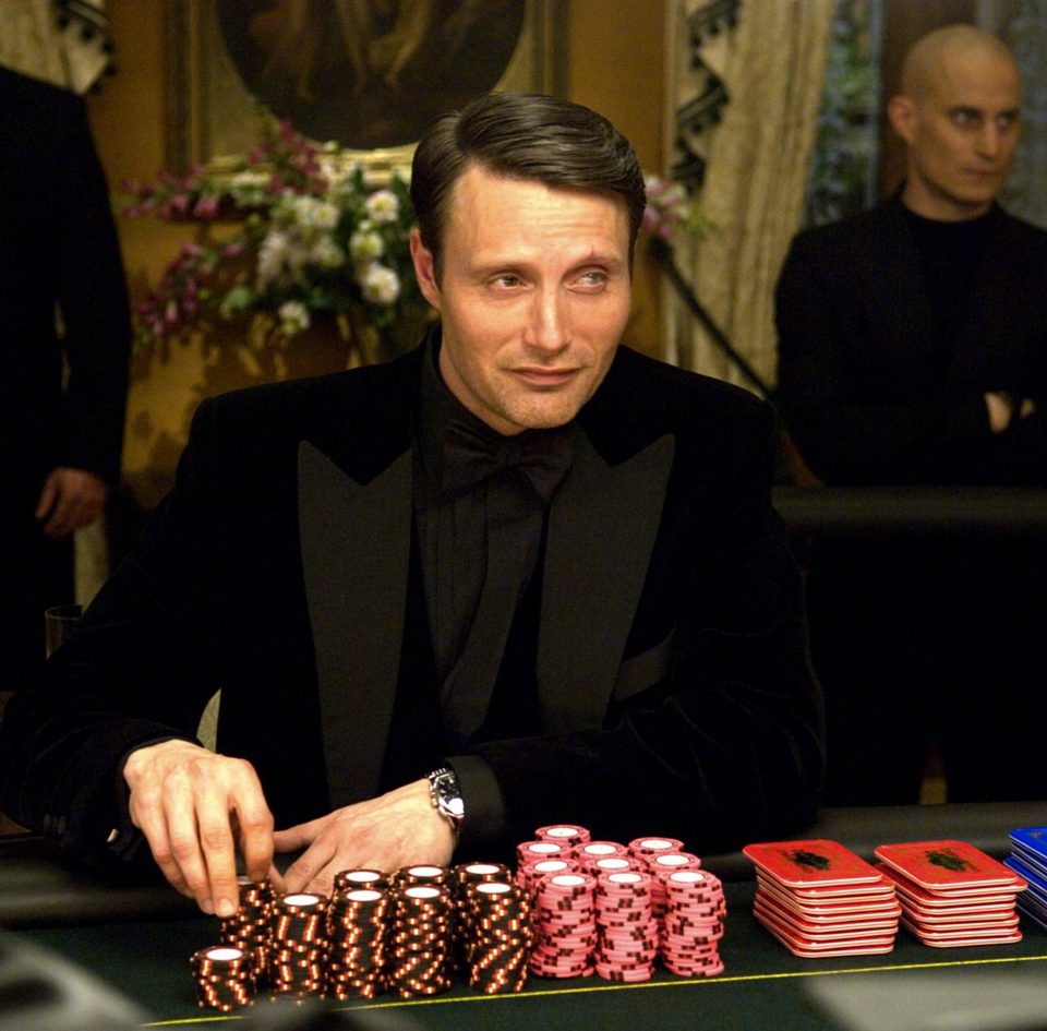  Mads Mikkelsen played the creepy gambler