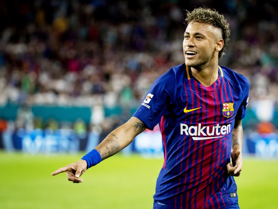  It is understood Neymar prefers a move back to former club Barcelona