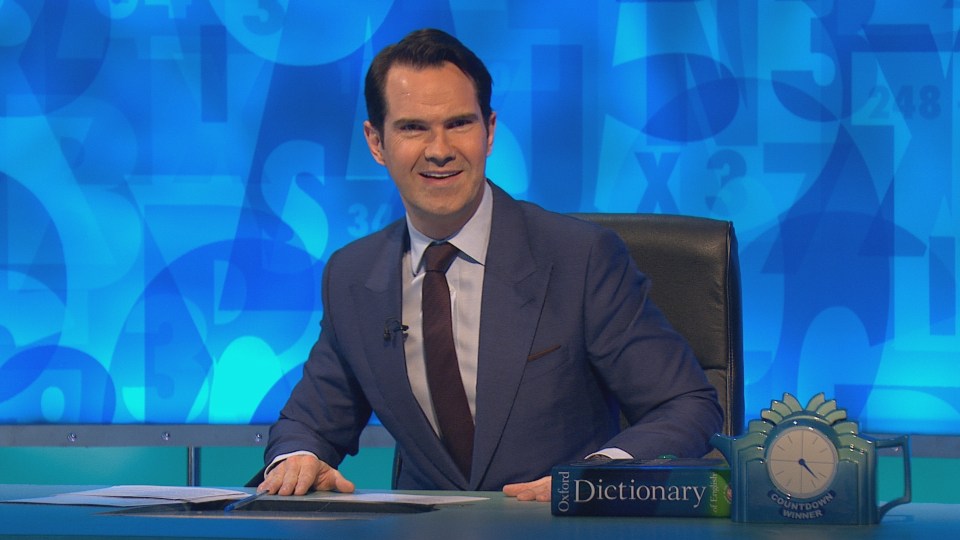  Jimmy Carr hosts 8 Out Of 10 Cats Does Countdown