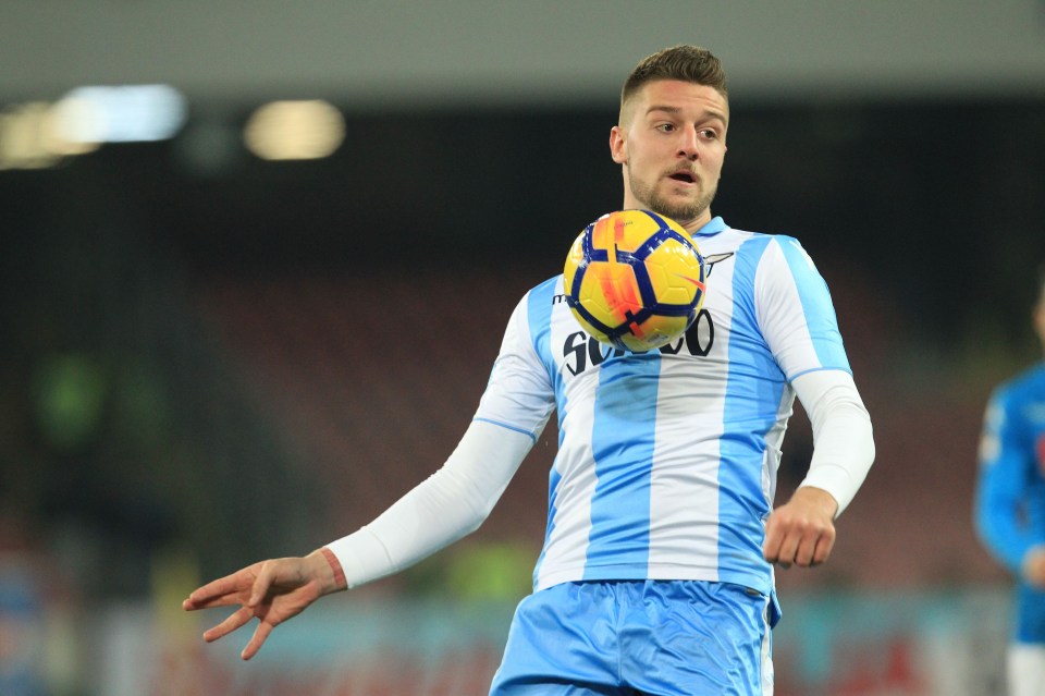 Lazio midfielder Sergej Milinkovic-Savic is a long-term target for Manchester United