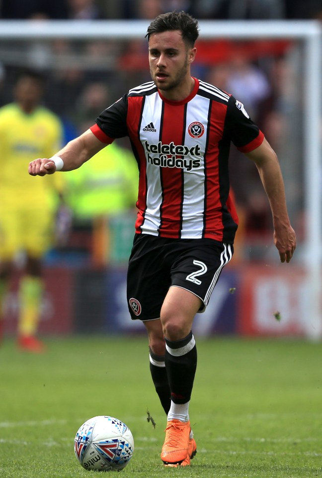  Celtic are keen to make a move for Sheffield United right-back George Baldock, with Stoke also interested