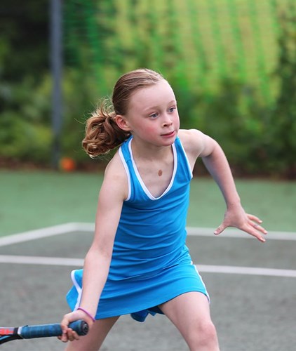  Sadie was a keen tennis player