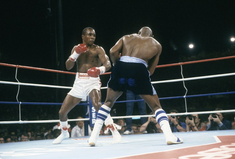 Sugar Ray Leonard won world titles at five different weights