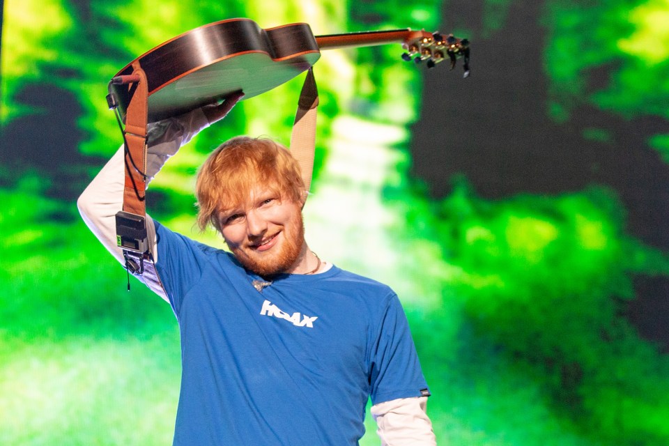  Ed Sheeran has toured all over the world but only has eyes for Framlingham