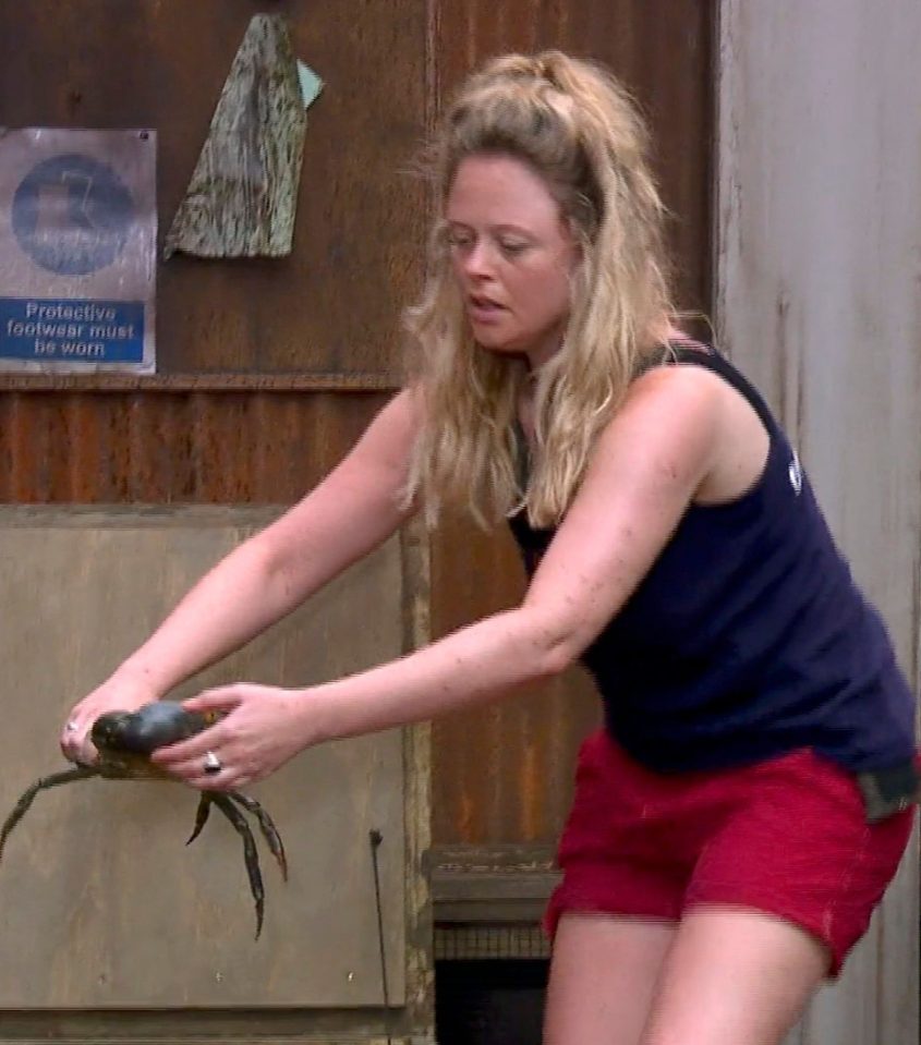  Emily lost half a stone in the I'm A Celeb jungle