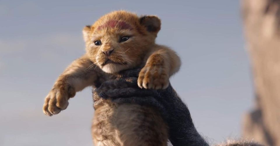  Simba in the opening 'Circle of Life' sequence