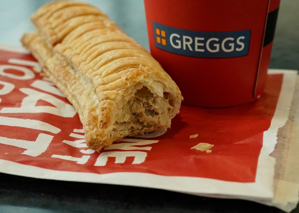  The bakery chain but its success partly down to the new vegan sausage roll