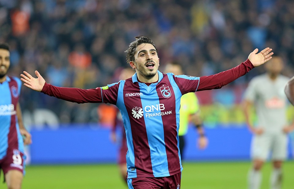  Trabzonspor midfielder Abdulkadir Omur received 18 per cent of the first-round votes, leading the way