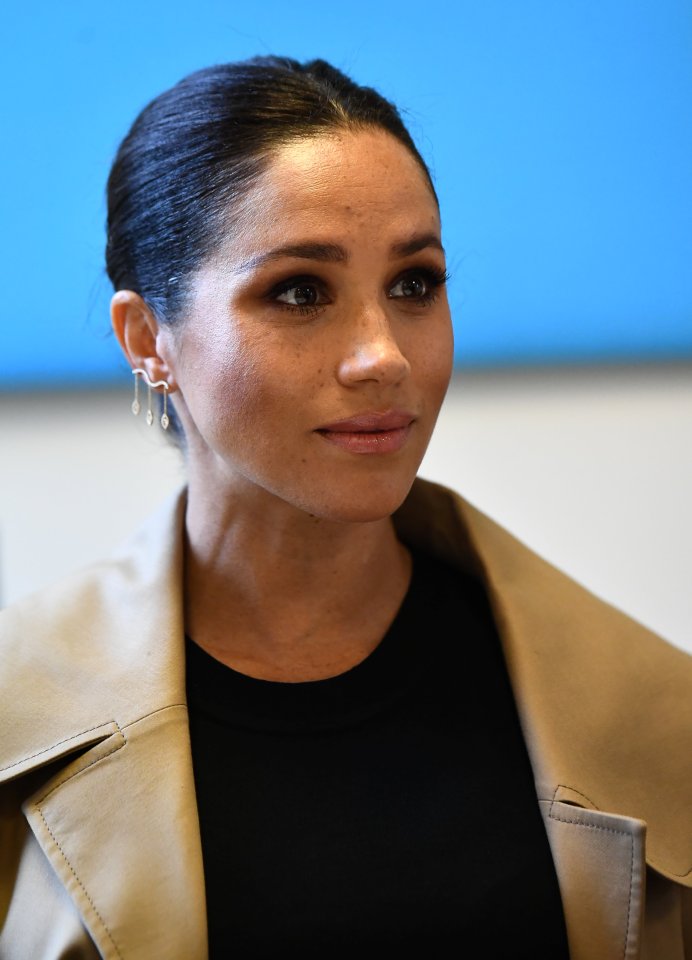  Meghan visits the Smart Works charity in London in January