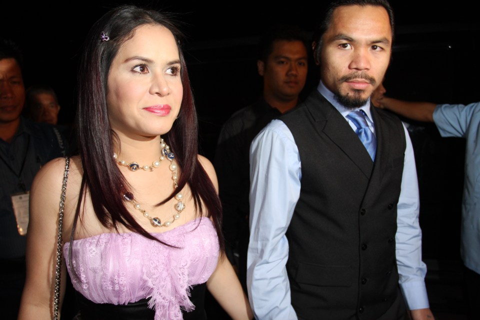  Jinkee Pacquiao has repeatedly asked her husband to quit boxing in recent years