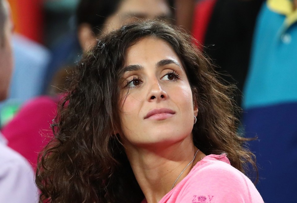 Xisca Perello is not frequently seen supporting Nadal at his matches