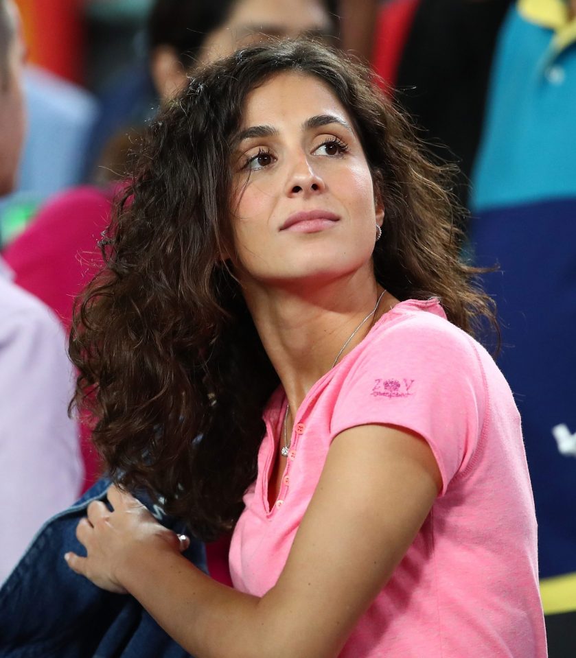  Xisca Perello says she doesn't watch every Rafa Nadal match to give the Spanish star some space