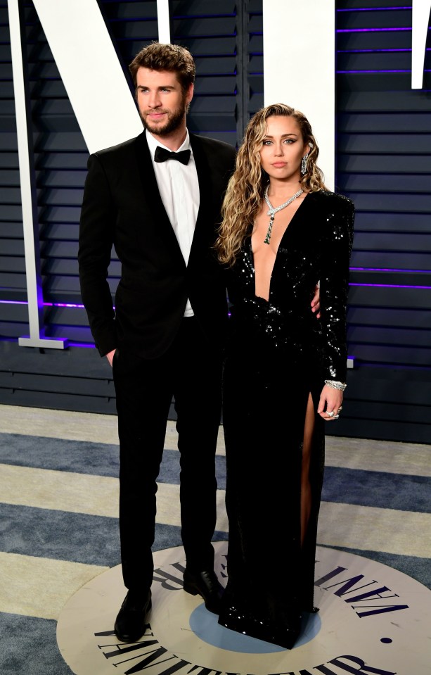 Miley and Liam married late last year