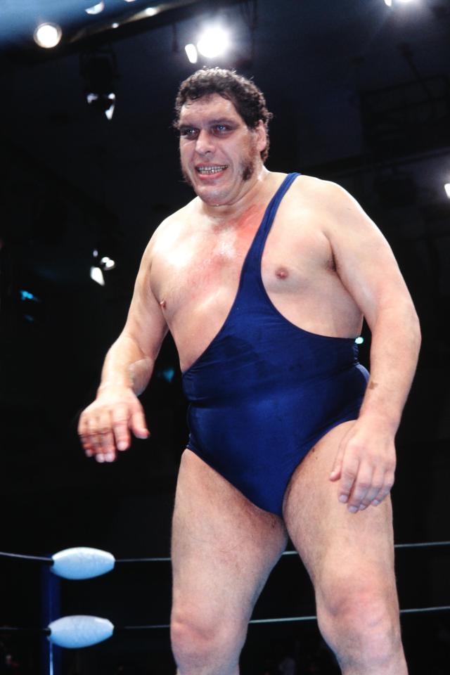  WWE legend Andre The Giant was 7ft 4in tall