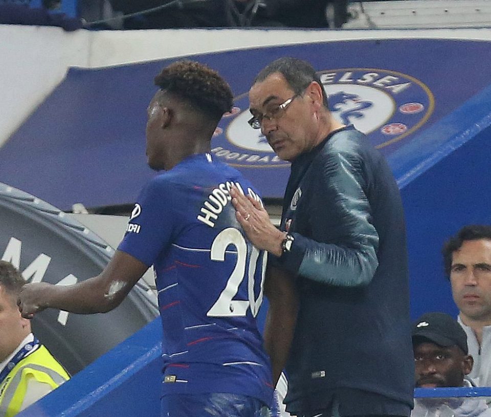  Maurizio Sarri gave young players like Callum Hudson-Odoi just 391 league minutes