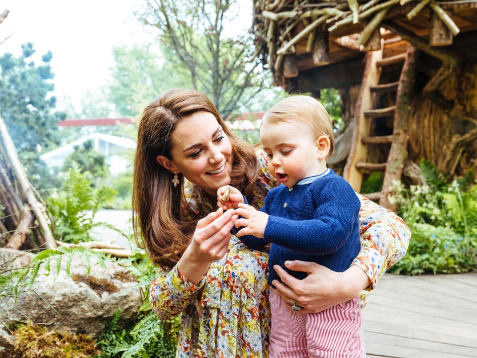  The Duchess of Cambridge - pictured with Prince Louis at the Chelsea Flower Show - has championed causes without being political