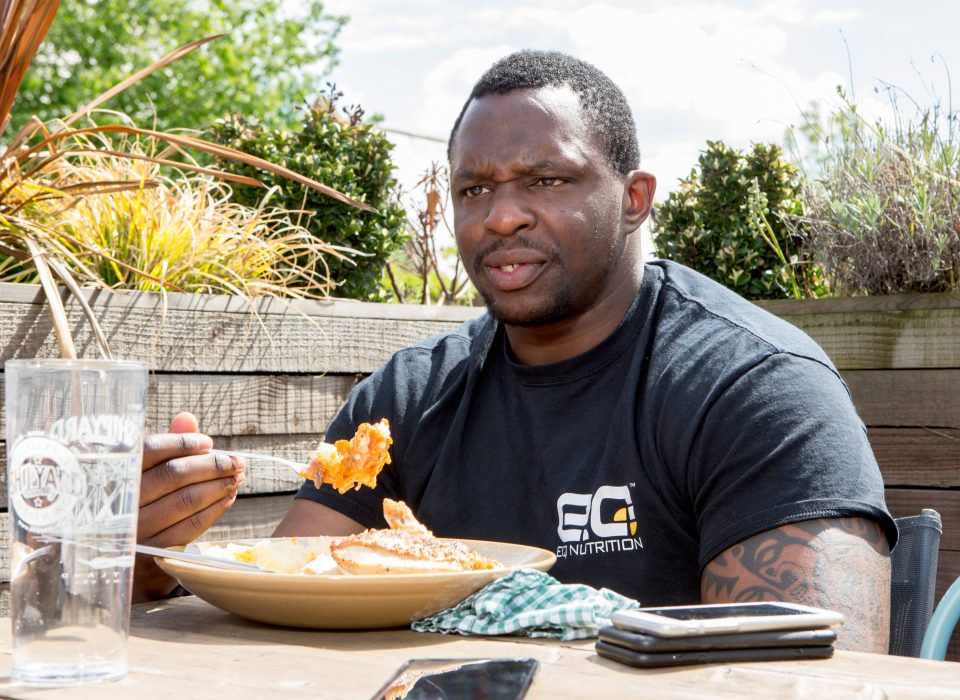  Dillian Whyte has come a long way from beating up bullies for lunch money