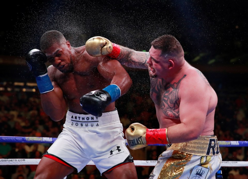  AJ was stunned by Mexican Andy Ruiz Jr. but is set for a rematch for the belts later this year