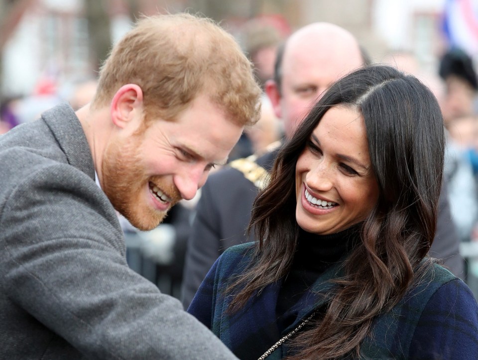 Meghan Markle and Prince Harry follow new accounts each month