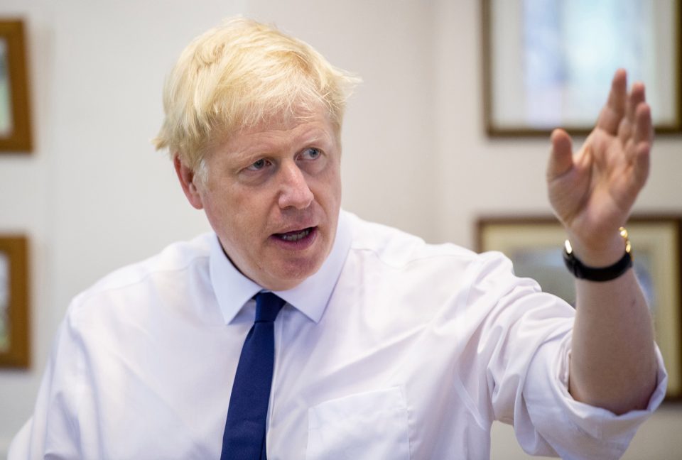  Frontrunner Boris Johnson has sparked a Tory civil war by pledging to increase borrowing to fund investments in Britain’s infrastructure