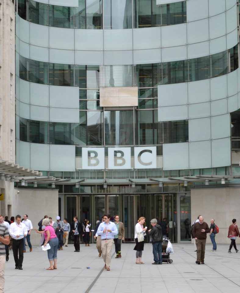  The BBC published details of their highest earners today