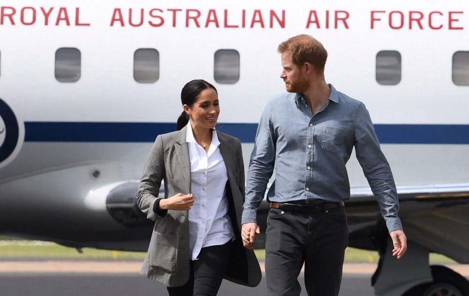  Prince Harry and Meghan Markle went on an Australian tour last year