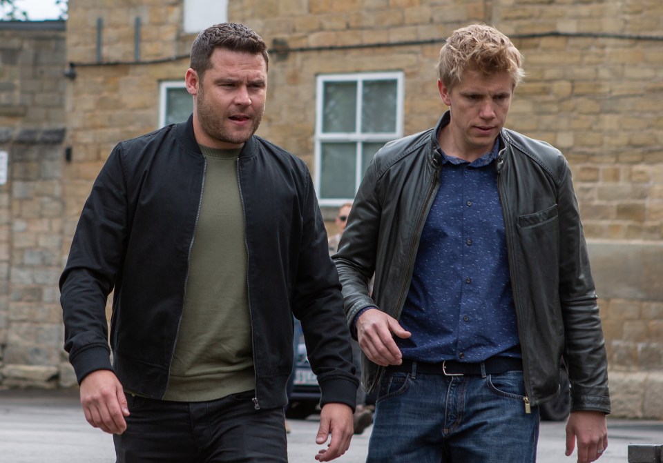 Robert Sugden and Aaron Dingle