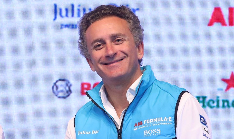  Alejandro Agag says seeing the car in the flesh for the first time is like seeing a baby being born