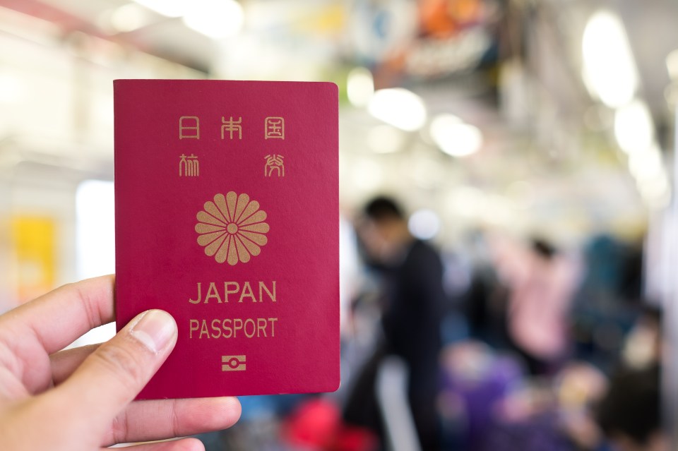  Japan topped the list of the most powerful passports in the world along with Singapore