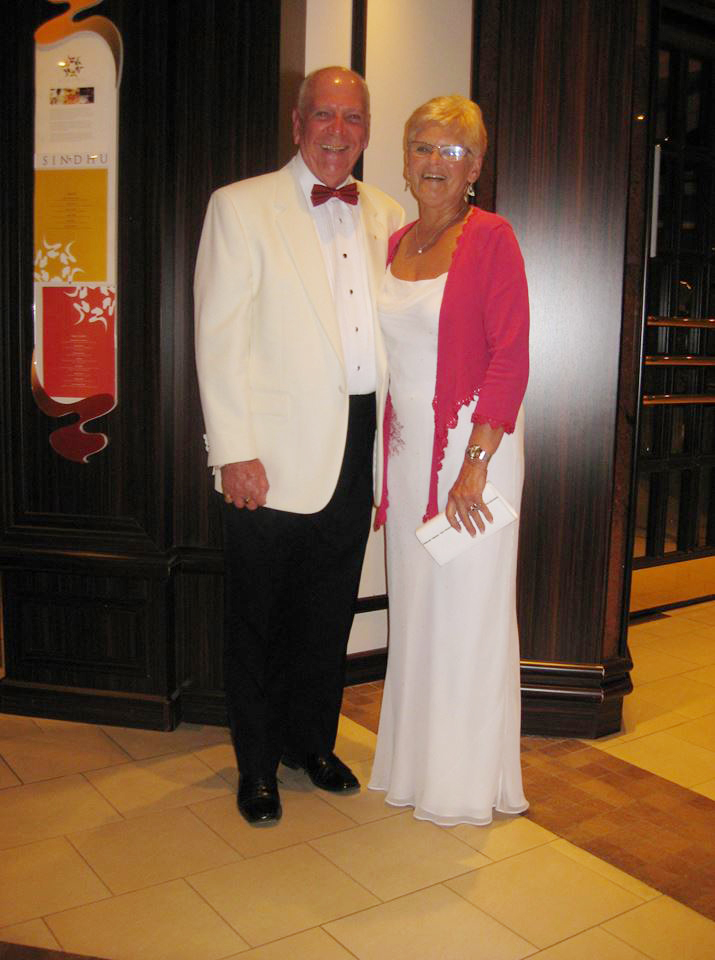  Albert Grannon shamelessly uploaded this photo of him and his wife on a cruise the day after Stanley would have turned seven