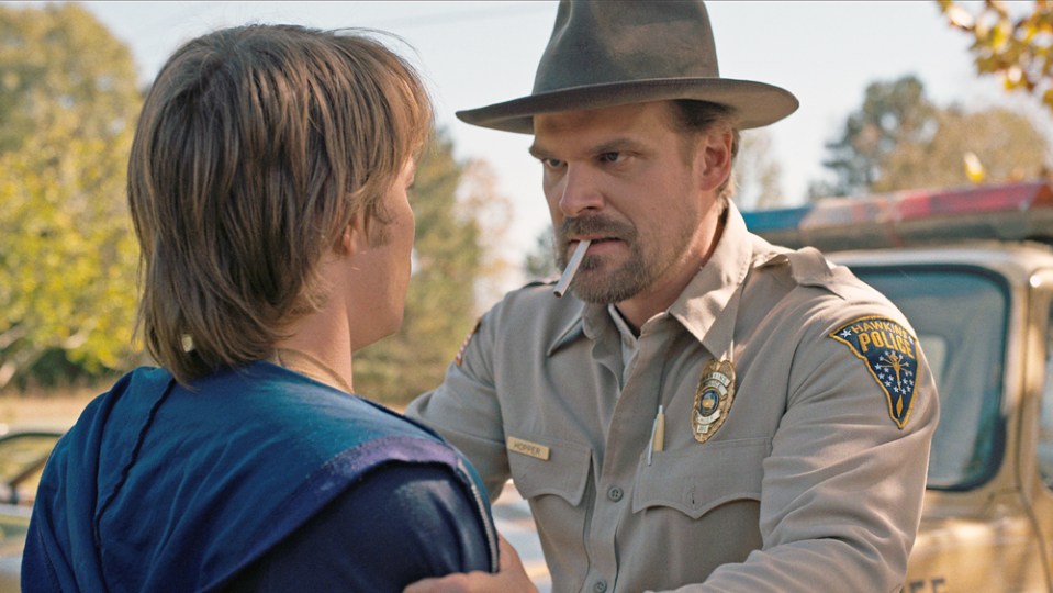  David Harbour plays Jim Hopper in the show