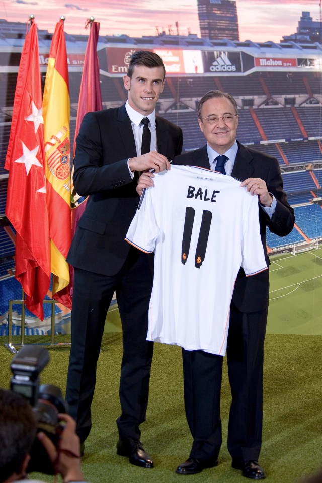  Gareth Bale moved from Tottenham to Real Madrid for £85m in the same few days as Ozil joined the Gunners