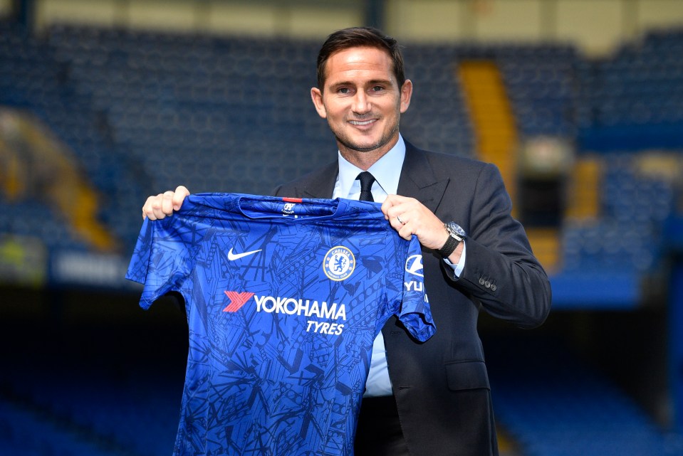  Frank Lampard was officially unveiled as Chelsea's new manager today