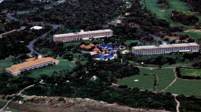  An aerial view of Capricorn International Resort in Yeppoon in its prime