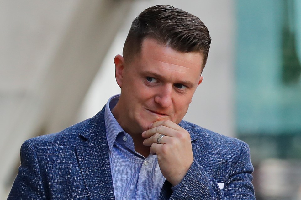  Tommy Robinson was found guilty of contempt of court last week