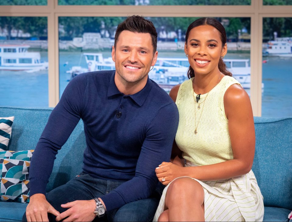  Mark Wright and Rochelle Humes are a new presenting duo