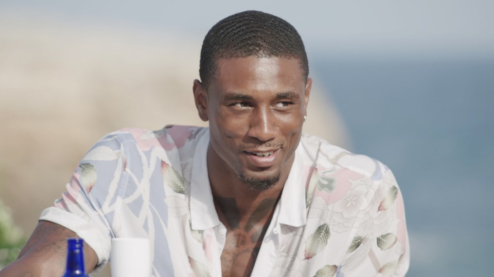  Ovie can pull off a patterned shirt with ease