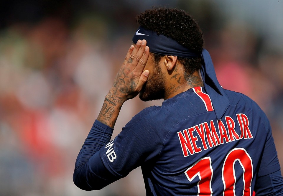  Neymar has failed to return for pre-season training, Paris Saint-Germain have revealed