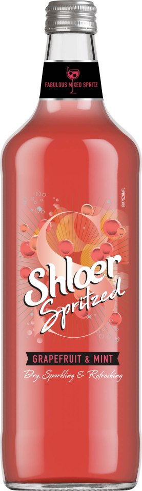  Shloer Spritzed is on offer for £1.50 a bottle at Asda