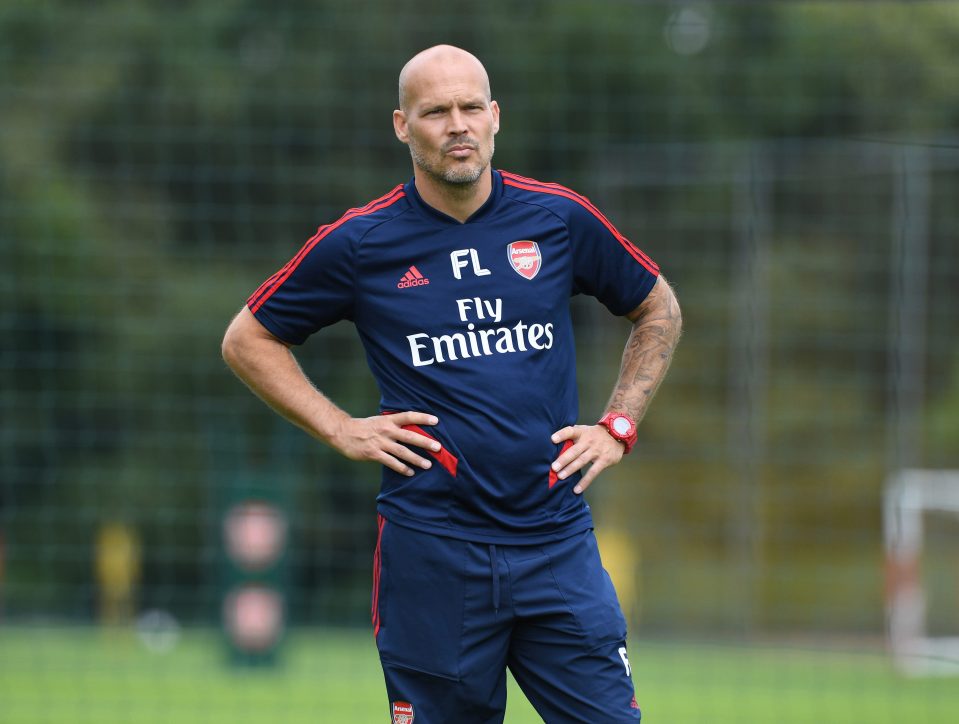  Freddie Ljungberg was promoted to first-team coach last month