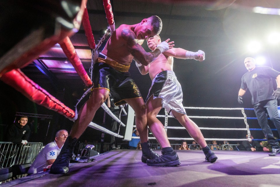  Fighter Ben Croft takes on Matty Talbot