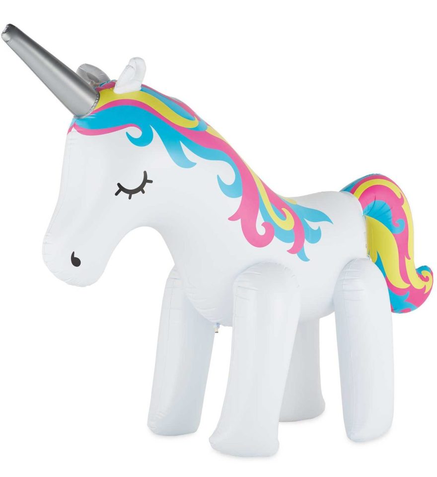  Aldi is selling an inflatable unicorn sprinkler that is over 6ft