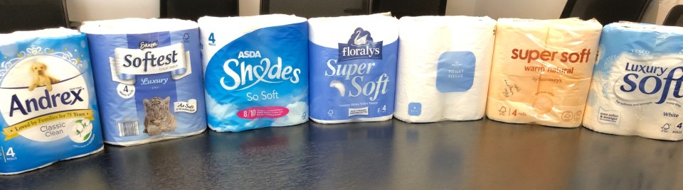 We compared the size and cost of seven different toilet rolls