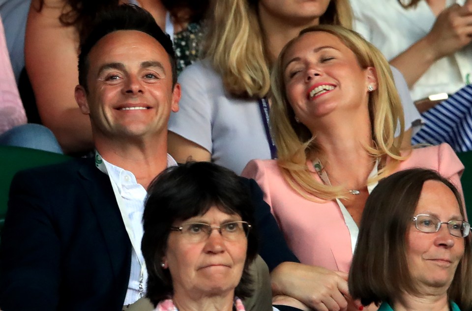  Lisa had Hurley while ex-husband Ant McPartlin went to Wimbledon with girlfriend Anne-Marie Corbett