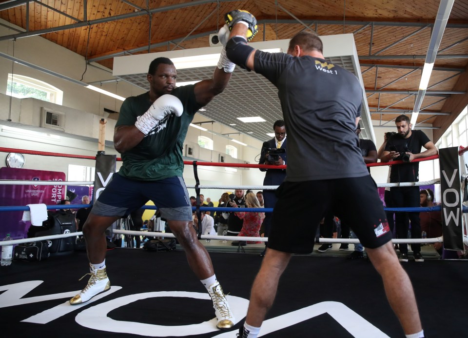 Whyte, 31, is next out on July 20 when he faces unbeaten Colombian Oscar Rivas