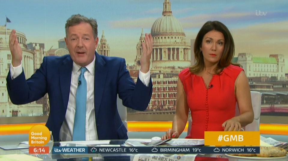  Piers Morgan ranted on GMB that Meghan should go back to America