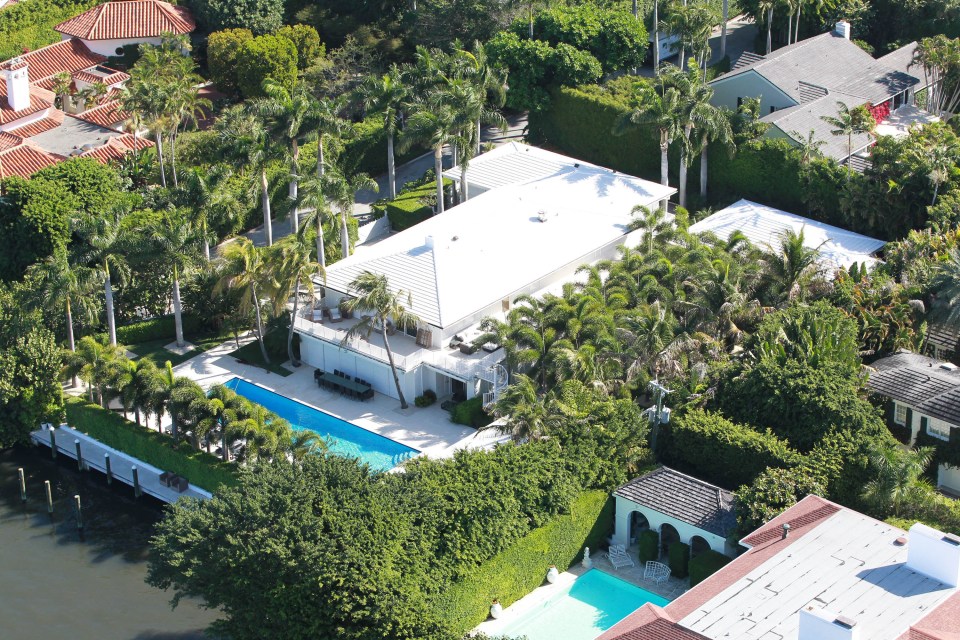 Aerial shots show Epsteins Palm Beach home, with the billionaire also accused of molesting girls in Florida