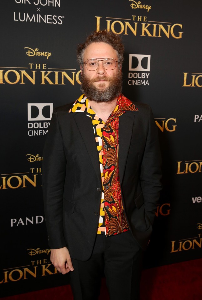 Canadian funnyman Seth Rogen plays Pumbaa