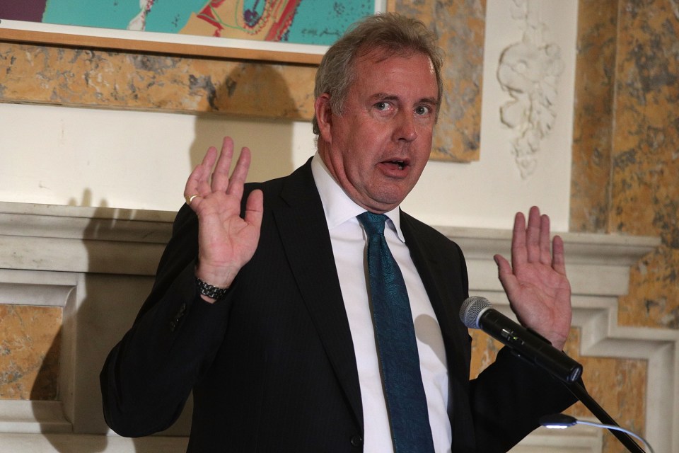  Sir Kim Darroch resigned as US ambassador this week