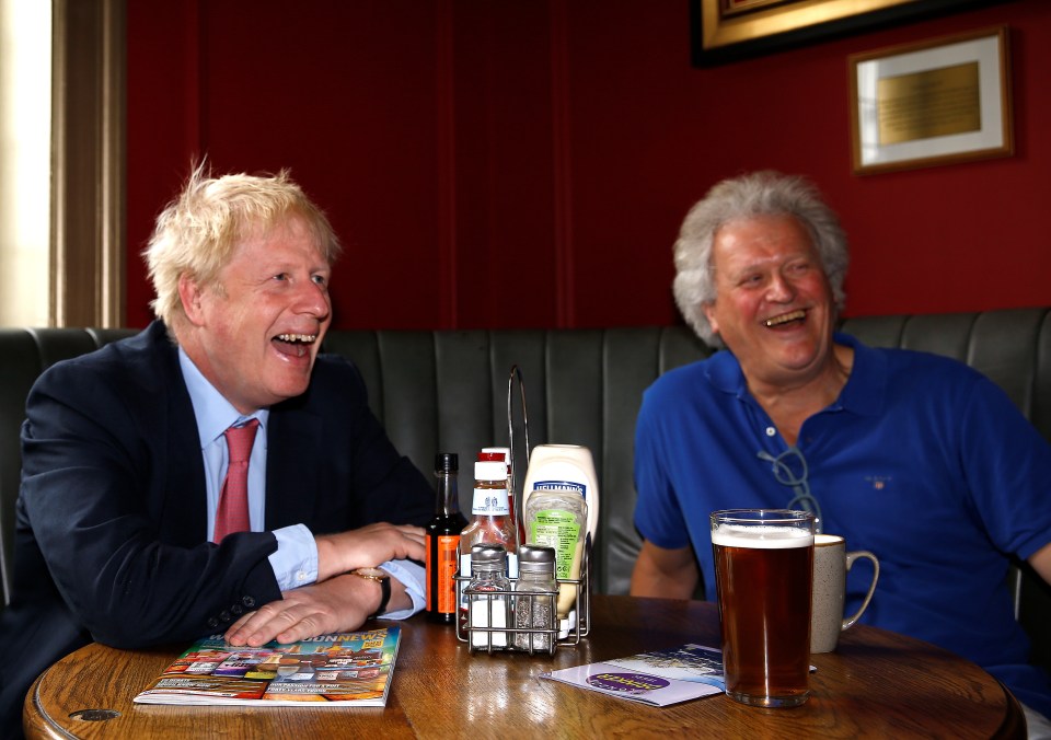  The pair had a chat about a No Deal Brexit this afternoon